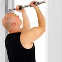 Sunny Health & Fitness Adjustable Doorway Pull Up Bar Chin Up Bar for Home Gym Training
