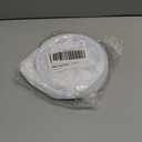 Cabilock Foldable Laundry Hamper 16.53X14.56X14.56In Breathable Mesh Clothes Basket with Handles for Home Laundry Organization and Storage (42X37X37CM, White)