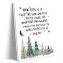Christian Nursery Wall Art Mountain Pictures Baby Boy Decor 16x24 Inch