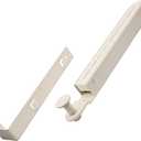 Heran Over The Door Hooks Hanger with Retractable Rod, Foldable Clothes Drying Rack Fit Door up to 1.7", Rust-Resistant Hooks for Laundry Bathroom Bedroom, Ideal for Travel Hotel (1)