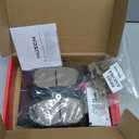 HUSCH D542 Front Ceramic Brake Pads Kit Fit For Volvo 740 1991-1992, For 780 1991, For 940 1991-1995, For 960 1992-1997, For S90 1997-1998, For V90 1997-1998