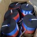 8 Point Roll Back Vehicle Tie Down Kit,with 2" x 16' Chain Extension on Both Ends,2" x 16', Heavy Duty Wheel Bonnet Tie Downs for Towing, Flatbeds, and Vehicle Hauling