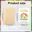 New Home Greeting Card, Moving Apartment Housewarming Greeting Card with Envelope Congratulations on Your New House Gift for Men & Women