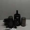 Juicer Machines Easy to Clean, with Wide Mouth & Large Feed Chute, Cold Press Juicer For Whole Fruits & Vegetables, Slow Masticating Self Feeding for Juice Extractor Machine, High Juice Yield (Medium, Premium Black)