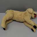 LotFancy Dog Stuffed Animals Plush, 21" Soft Cuddly Golden Retriever Plush Toys, Large Stuffed Dog, Puppy Dog Stuffed Animals, Easter Birthday Gift for Kids Girls Boys (Beige)