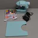 Sewing Machine for Beginners with Expansion Table and Foot Pedal and 42Pcs Sewing kit Finger Guard & Light Mini Small Portable Sewing Machines 2-Thread 2-Speed 2-Switches for Kids Ages 8-12 