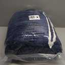 Bedsure Sherpa Throw Blanket for Couch - Super Soft, Cozy Fleece Thick Warm Blanket for Winter, GentleSoft Plush & Fluffy Throw Gift for Women, Room Decor, Navy Blue, 50x60 Inches