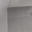 upsimples 11x14 Picture Frame, Display Pictures 8x10 with Mat or 11 x 14 Without, Wall Hanging Photo Frames, Metallic Gray, 1 Pack