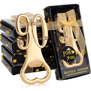 24 Packs of 90th Party Favors Bottle Openers for Birthday, Anniversary, and Wedding Guests Perfect Souvenirs with Gift Boxes and Decorations for Adults