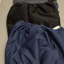 Wegreeco Washable Male Dog Belly Band (Stylish Pattern) - Pack of 3 - Washable Male Dog Belly Wrap, Dog Diapers Male (Black, Charcoal, Navy, Large)