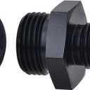 EVIL ENERGY 6AN Flare to AN8 ORB Male O-Ring Fitting Adapter 2PCS