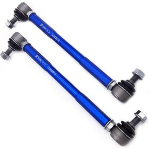 11.81-13.78' m12 Modified Front Sway Stabilizer Bar End Link 2 Pcs Left & Right Aluminium Self Adjustable 360 Degree Swivel With Length And Angle Maintenance Vehicle X303512 300-350 Blue