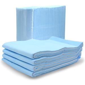 Large 22 x 36 Inches Premium Disposable Underpads by SNL - Chux - 25 Pack - Excellent Absorbency, Fluff Heavy Weight Cotton Top - Pet, Baby, Bedding and More - Made in USA