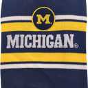 NCAA Michigan Wolverines Dog Sweater, Size Small, Warm and Cozy Knit Pet Sweater with NCAA Team Logo, Best Puppy Sweater for Small Dogs