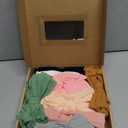 CLLOT 8 Pcs Super Stretchy Soft Handmade Headbands with Double Bows Head Wrap Nylon Hair Accessories For Newborn Babies Girls Infants Toddlers