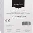 Amazon Basics Blank Index Cards for Studying and Note Taking, White, 4" x 6", 1000 Count (Pack of 2)