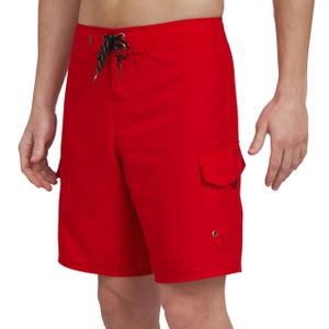Quiksilver Men's Swimwear Regular Fit Fixed Waist UPF 50 Quick Dry 22 Inch Board Shorts, Quik Red, 40