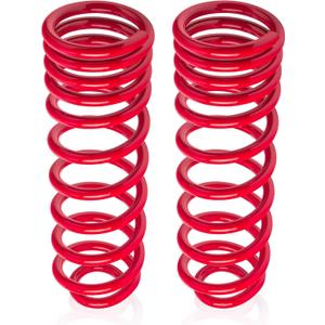 929-921 2.5"-3.5" Lift Rear Heavy Duty Coil Springs for Ram 1500 2019-2025 2WD 4WD, Provide 70% Extra Load (Additional 1200 lbs),Red