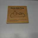 2PCS Water Absorbing Stone Tray, Natural Diatomaceous Earth Stone Sink Mat, Quick Dry Dish Soap Dispenser Sponge Holder, Dark Gray