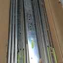 Hitess 10 Pairs of 22 Inch Full Extension Ball Bearing Side Mount Soft Close Drawer Slides (Zinc Plated)