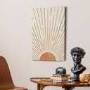 HIWX Winter Christmas Jesus Wall Decor, Christian Bible Verse Framed Canvas Painting Wall Art Decor, Jesus Is the Reason for the Season Wall Art Home Decoration for Church Bedroom Living Room, 11x14