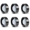 6 Pack 38mm Growler Caps, Beer Bottle caps Compatible with 1/2 Gallon and 1 Gallon Glass Gallon Jugs Replacement, Black