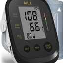 AILE Blood Pressure Monitor, Blood Pressure Machine Upper Arm Large Cuff(8.7"16.5" Adjustable),Automatic high Blood Pressure Cuff for Home use (Black)