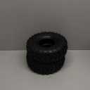 4.10/3.50-4 Tire 4-Ply,RUTU 4.10-4 10 X 3.50 Off Road Heavy Duty Tires for 4 Wheeler Lawn Mower Go Kart Handcart Garden Trailer