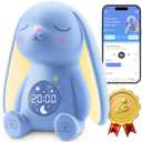 2025 Mom's Choice Awards | White Noise Sound Machine Baby - AI Cry Detection, Night Light, 100 Soothing Sounds, App Control, 150% Battery Life, 50% Faster Sleep, Baby Essentials