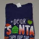 Funny Christmas Shirt Dear Santa They Are The Naughty Ones T-Shirt, XS