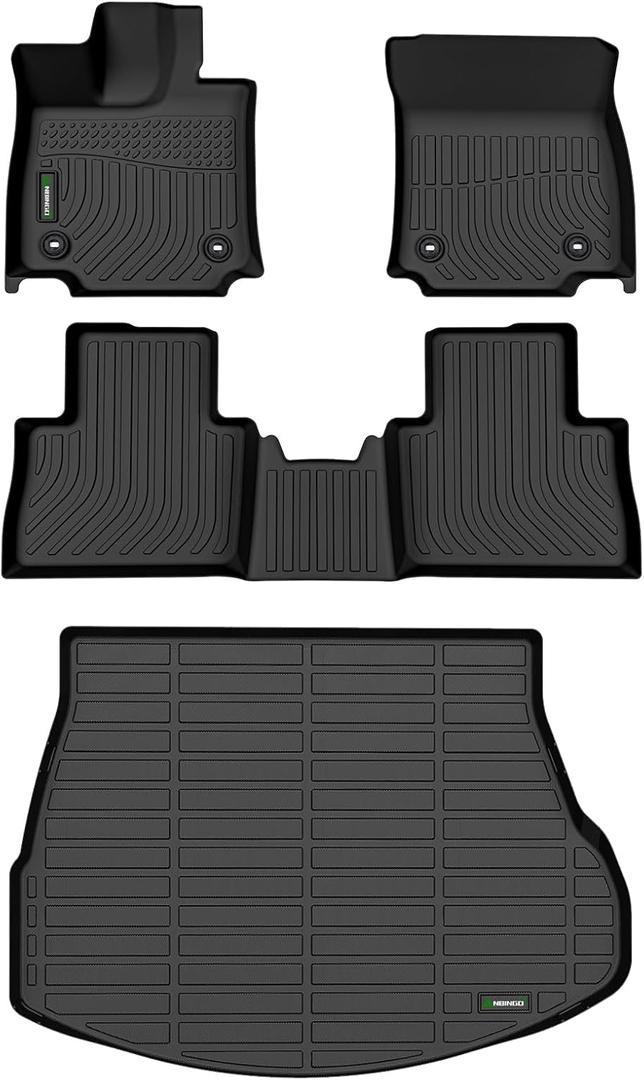 ANBINGOFit for Lexus NX Floor Mats 2022-2026 NX250/ NX350/(Not NX350h/ NX450h+) for Lexus NX Car Mats All Weather Mats for NX TPE Car Mat Rugs for NX Rubber Trunk Carpet