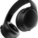 Skullcandy Crusher ANC 2 Wireless Over-Ear Bluetooth Headphones with Multi-Sensory Bass, Active Noise Cancelling, Up to 60 Hours Battery, Microphone for iPhone Android - True Black
