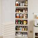 6-Pack Wire Rack Covers for Shelves - Imitation Wood-Look 30x16, Pantry and Closet Shelf Liner for Kitchen, Easy Install, White, 30*16In