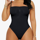 REORIA Shapewear Bodysuits for Women Tummy Control Seamless Body Shaper Sculpting Snatched Waist Butt Lifting Thigh Slimmer, Size S