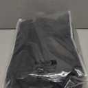 Joydeco Black 100% Blackout Curtains 96 Inch 2 Panels, Luxury Thermal Insulated Black Velvet Curtains for Bedroom Living Room, Soundproof Blackout Window Drapes, Rod Pocket & Back Tab (52W x 96L)