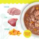 PETITE CUISINE Whole Foods Wet Cat Food, Variety Pack, 2.8 oz. Can (12 Count)