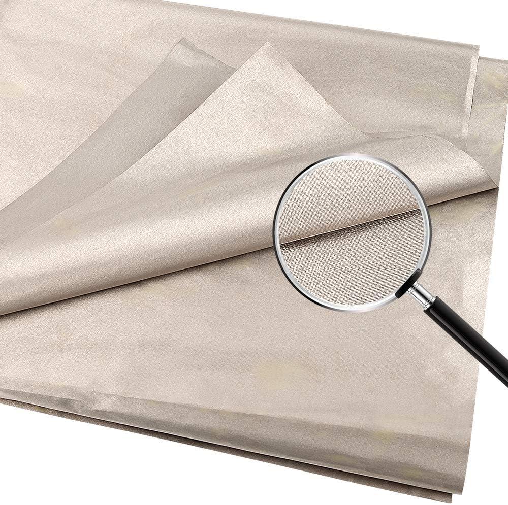 Shielding Faraday Fabric 44in W x 18ft L! EMI, RF&RFID Shielding Fabric, Military Grade Material Blocks Signals (WiFi, Cell)