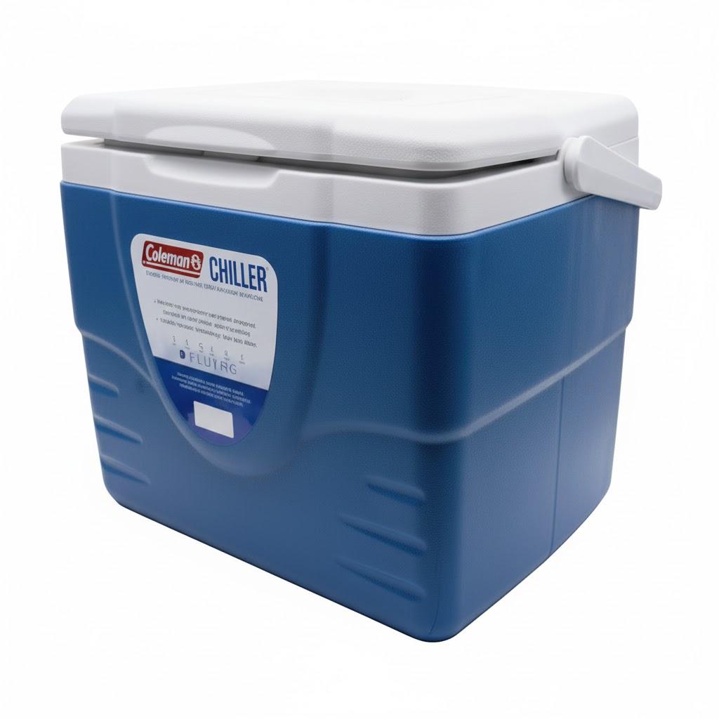 Coleman Chiller 9qt Portable Cooler Lunch Box with Ice Retention & Carry Handle, Made in USA, Great for Beach, Pool, Work, Lunches, Car, & More