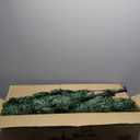 5FT Pre-lit Pencil Christmas Tree Spruce with Remote Control, 200 Warm White Multi-Color Lights, Artificial Hinged/Slim/Skinny/Feel Real/Realistic for Home, Holiday Decoration Dual Color LED 5 Feet (Green)