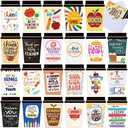 Outus 48 Pack Teacher Thank You Cards Employee Appreciation Coffee Cup Cards Printed with Envelopes for Admin Assistant Day Coworker Teachers Team Staff Office School Favors(Teacher Style)
