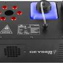 CHAUVET DJ – Geyser T6 Vertical Fog Machine | Pyrotechnic Style Fog Effect Without Toxic Chemicals or CO2 | Wireless and Timer Remote Control | Compact Design for Mobile Applications