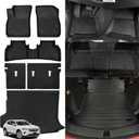 Naibeve Floor Mats for 2021 2022 2023 2024 2025 Buick Envision - All Weather Custom Fit for Buick Envision Floor Mats & Cargo Liner & Seats Back Cover Accessories