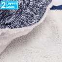 Dog Sweater, Dog Sweaters for Small Dogs, 2, 3 Pack Warm Soft Pet Clothes for Puppy, Medium Large Cat, Dogs Girl or Boy, Dog Shirt for Winter Christmas (Coat Grey+Navy, XX-Small)