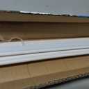 FoldTier 5 Pcs Self Adhesive Door Weather Stripping Top Sides, White 42 "
PVC Door Seal Strip, Blocks Draft Noise Dust, Rubber Foam Tip, Top and Side Frames, Energy Saving, Peel Stick Install