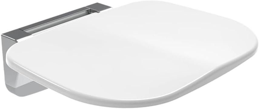 Wall Mounted Folding Shower Seat, 400lb Fold Down Bench