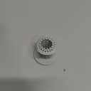 TubShroom Bathtub Drain Hair Catcher in-Drain Tub Strainer & Clog Prevention Protector, Fits Standard 1.41.75 Tub Drains, Easy Clean, Captures Human & Pet Hair Out of Sight (Gray)