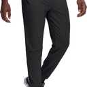 JWM Regular/Tall Mens Athletic Joggers Lightweight Workout Running Gym Training Pants Tapered Sweatpant (Large)