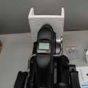 FITKS360 Under Desk Elliptical & Mini Exercise Bike - Seated Electric Leg Exerciser Under Table Oval Electric - Seniors Sit Exerciser Full Assembled Pedal with Remote Control