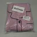 Kids Pajamas Sets Girls Boys Long Sleeve Sleepwear 2 Piece Lounge Sets Modal Button Down Pjs Set  Size 9-10 Years