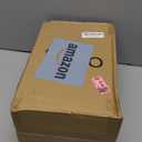 TIPGO Bathroom Trash Can with Lid, 10 Liter/ 2.6 Gallon Slim Garbage Can, Small Trash Bin Waste Basket with Pop-Up Lid for Kitchen, Bedroom, Living Room, Office (White)